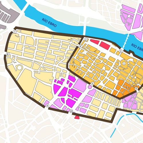 Estos son los mejores barrios de Zaragoza para vivir y sus precios de alquiler según ChatGPT