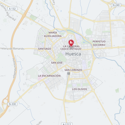 Estos son los mejores barrios de Huesca para vivir y sus precios de alquiler según ChatGPT